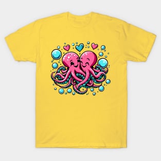 Hugging Octopi | Valentine’s Day T-Shirt
